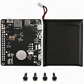 PiSugar S Plus 5000mAh UPS Battery for Raspberry Pi 4B/3B+/2B | Full Open GPIO, Zero Soldering, Auto Safe Shutdown, Raspberry Pi HAT Compatible for Pwnagotchi, Pi-hole &amp; UPS Projects