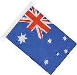 AZ FLAG Australia Nautical Flag 18x12 in Polyester with Rings view 2