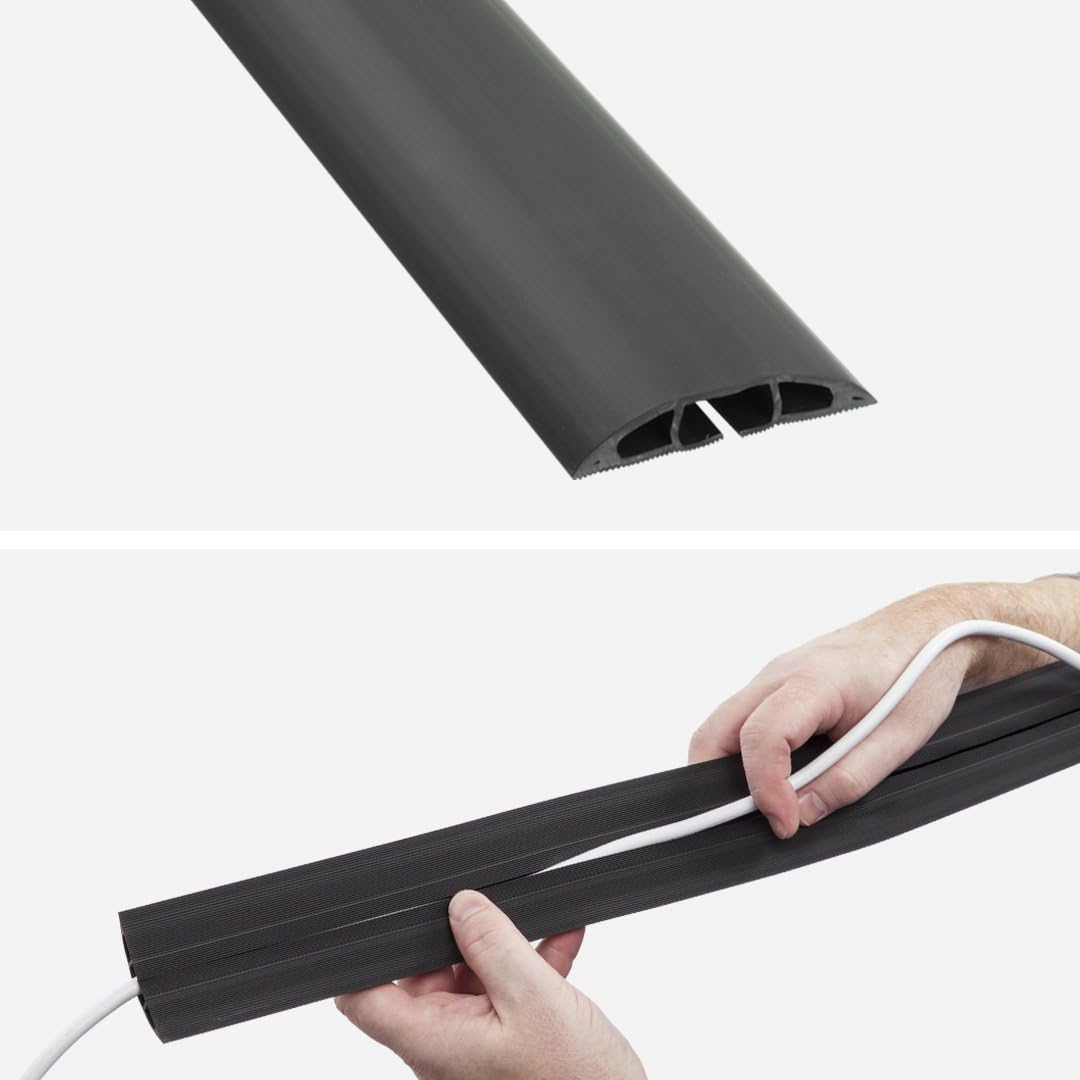 Electrical Cord Management DLine Floor Cord Cover Cable Protector 9m