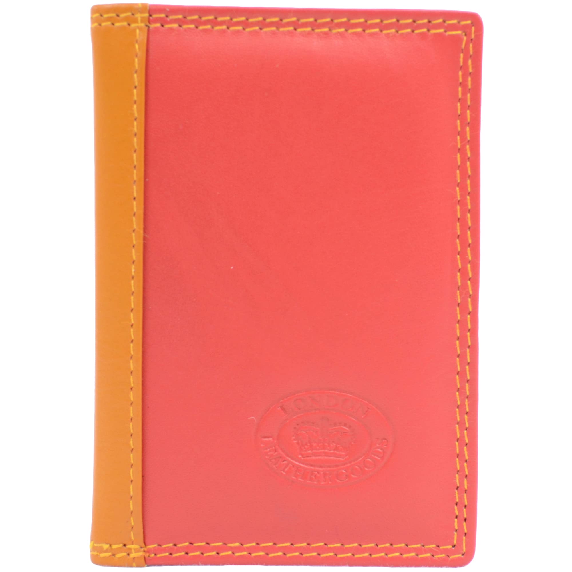 Unisex Soft Leather Credit Card/Travel Card Holder/Wallet (Ember)