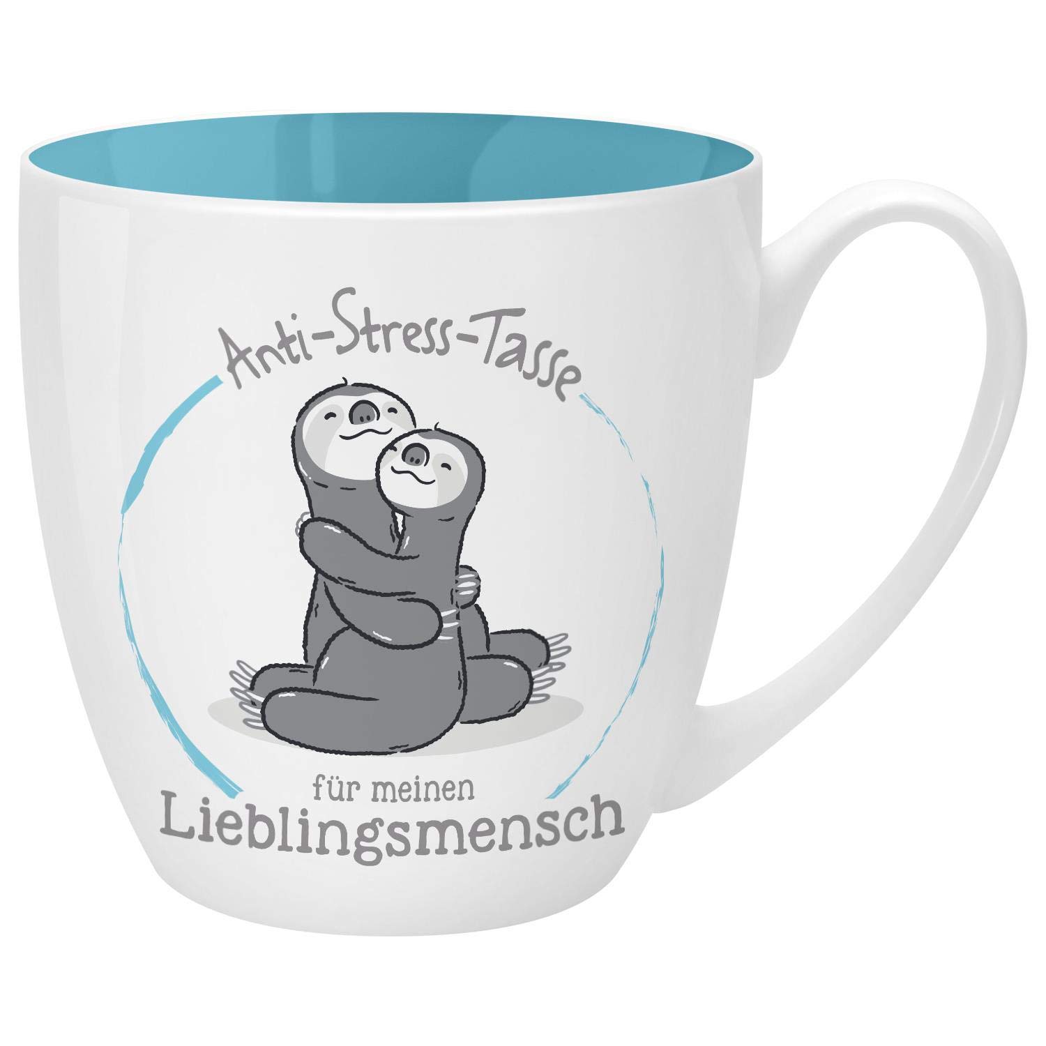 Gruss und Co 46268 Anti-Stress Mug with Favourite Person Design 45 cl Gift Tea Cup
