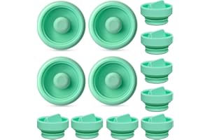 TB Tbuymax 4pc Diaphragm and 8pc Duckbill Valves Compatible with Elvie Stride Breast Pump Parts, Replace for Elvie Stride Pump Not Original Pump Seals Membrane Accessories