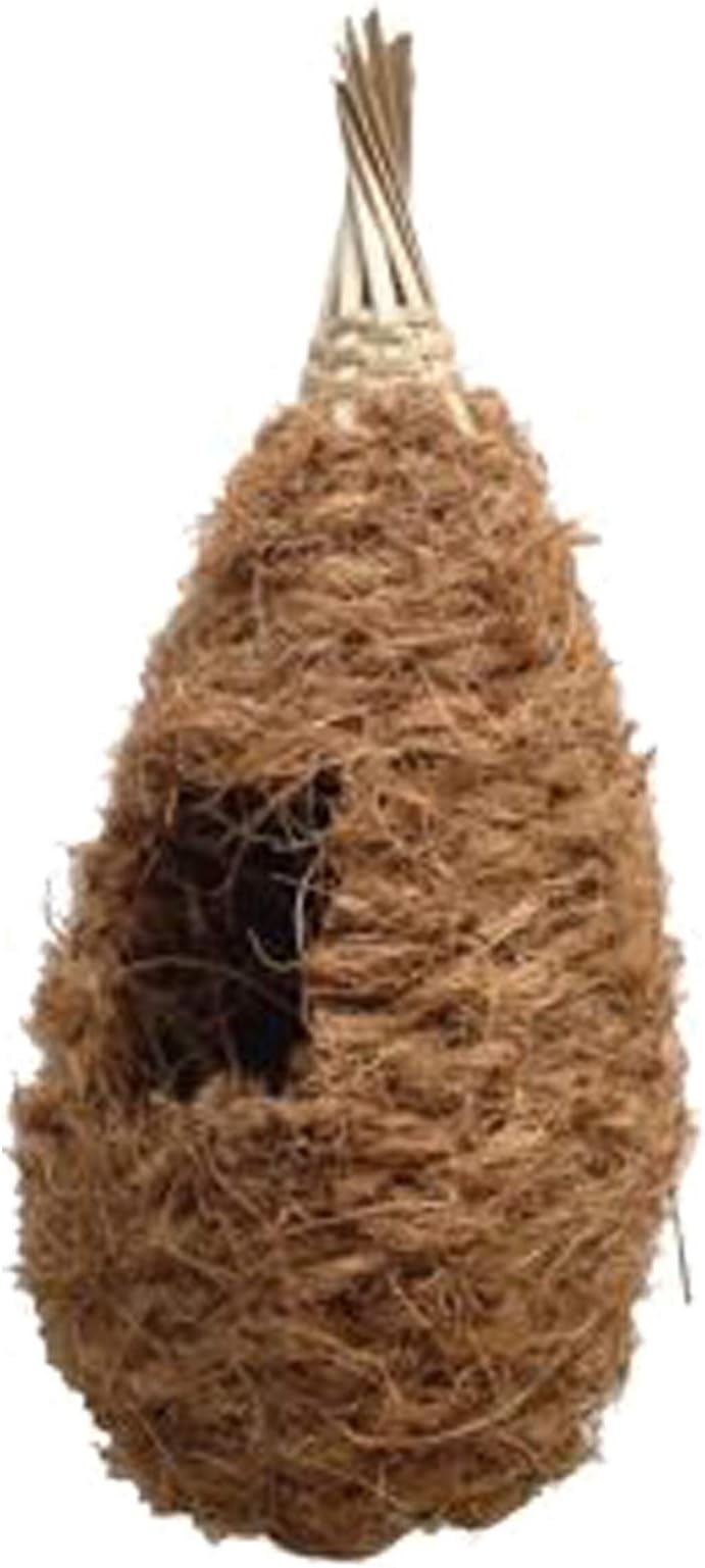 Pet Ting Natural Roosting Nest Pocket Wild Bird Garden House Nesting Shelter