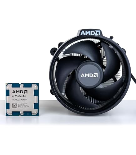 Amazon.com: AMD Ryzen 7 7700X 8-Core Tray CPU (4.5 to 5.4 GHz 16