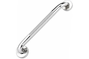 ‌supregear 22" (55 cm) Anti-Slip Grab Bar for Bathtub & Shower - 304 Stainless Steel Bathroom Safety Handle, Wall-Mounted Eld