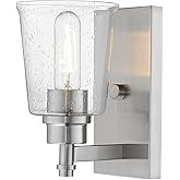 Z-Lite 464-1S-BN 1 Light Wall Sconce, Brushed Nickel