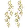 MAYJOYDIY 2 Styles Feuilles Vertes Fer Sur Patchs Feuilles Vigne