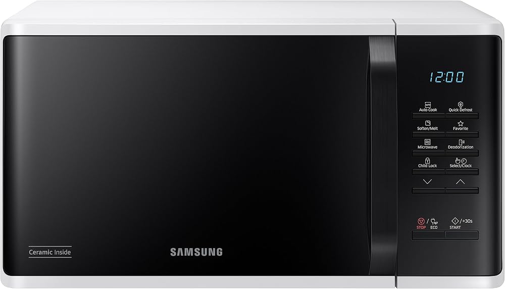 Samsung MS23K3513AW Solo Microwave 800W 23L White