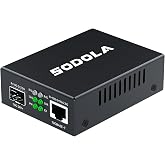 SODOLA 10Gb Ethernet Media Converter