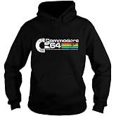 BustedTees Commodore 64 Shirt Retro Vintage Classic Gaming Mens and Womens T-Shirt