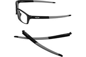GOHIN Replacement Temples Arms Legs With Gray Icon Ring For Oakley Crosslink Pitch Glasses - Gray