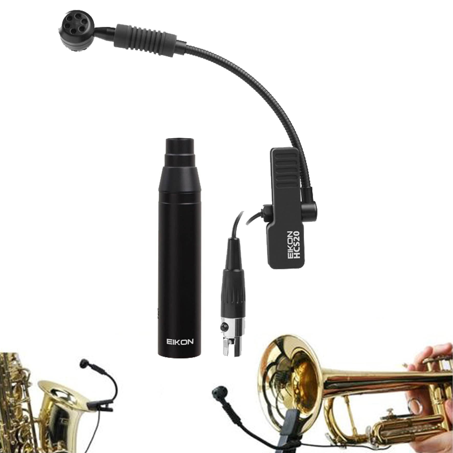 Proel HCS20 Miniature condenser microphone for wind instruments