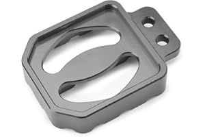 HRuizq Motorcycle Rear Foot Brake Lever Pedal Enlarge Extension Pad Extender Compatible With KTM ADV 390 Adventure,ADV 790/890 Adventure/R/S,690 Enduro R,690 SMC R,1290/1190/1090/1050/990/950 (gray)