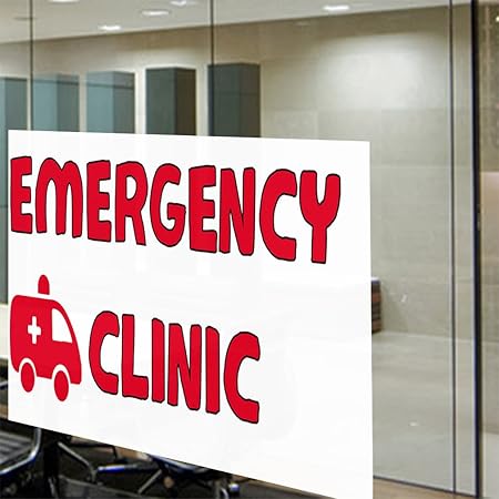 Amazon Com Decal Sticker Multiple Sizes Emergency Clinic Health