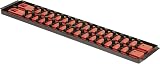 Ernst Manufacturing 8453 Socket Boss 19-Inch Red 3/8 Drive Socket Organizer Tray view 8