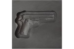 PMC SUPPLIES LLC Small - Gun 3D Graphite Ingot Mold for Precious Metal Casting Gold Silver Copper Melting