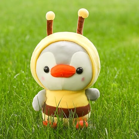 Amazon ぬいぐるみ ペンギン かわいい 小さい 25cm 動物 人気 柔らかい 丈夫 耐久性 インテリア 子供へ 彼女彼氏へ おもちゃ 添い寝枕 誕生日ギフト 蜜蜂タイプ ぬいぐるみ ホビー