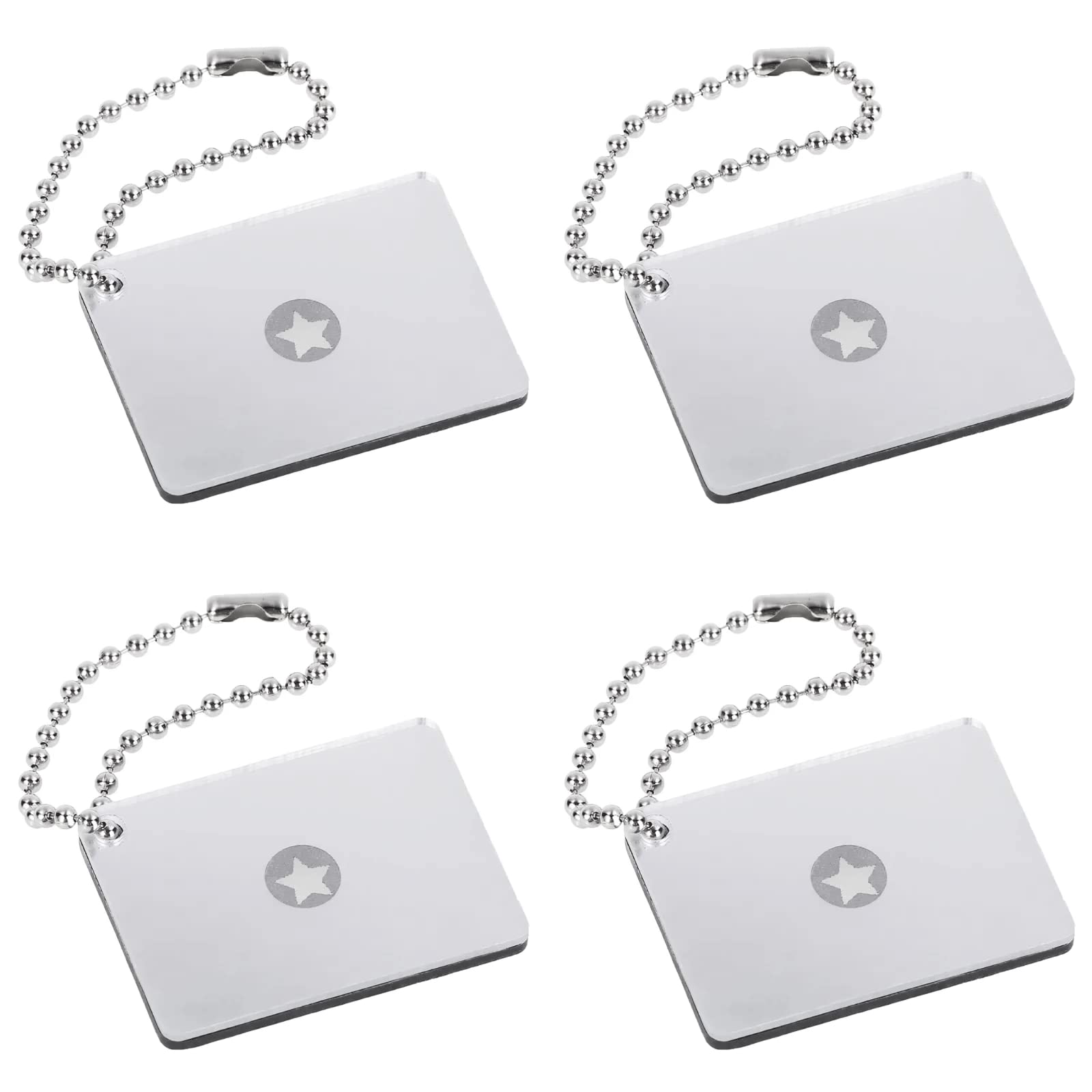 Photo 1 of 4 PCS Signal Mirror Survival, Camping Mirror Outdoor Multifunctional Signal Emergency Mirror Reflective Mirror Survival Help Signal Mirror Rescue Mirrors for Hiking Camping Backpacking Marine Signal