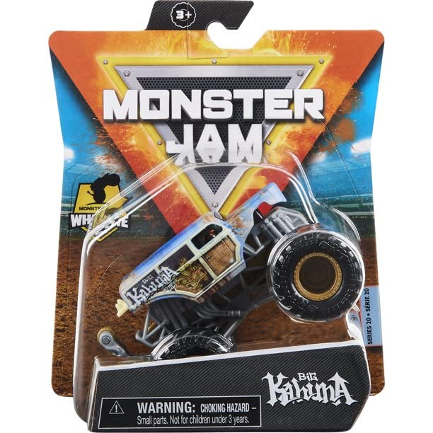 Monster Jam Big Kahuna 1:64 Scale Wheelie Bar Series 20