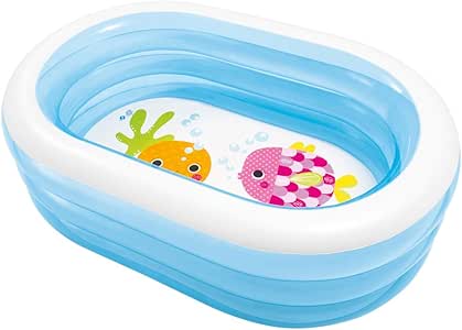 oval inflatable pool
