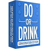 Do or Drink Conversation Edition - Talking Cards for Adults - 250 Cards to Get to Know Your Friends Better Fun Drinking Game for Adults and Conversation Starter Cards for Game Night