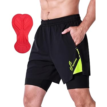 Pantalon Ciclismo Hombre Pantalones MTB Pantalones Cortos De