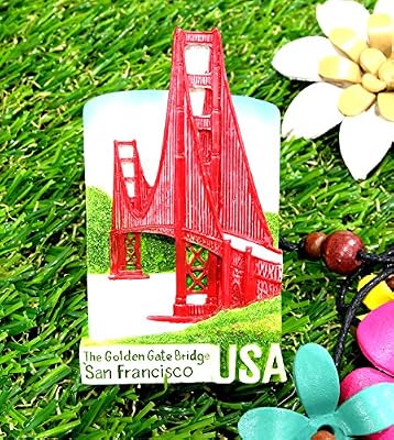 SAN FRANCISCO GOLDEN BRIDGE 3D Magnet Landmark Collectibles Gifts Home Office Decor