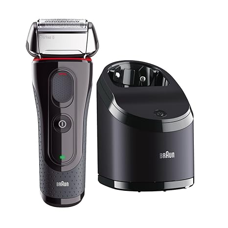 Braun 5050CC Rasierer Series 5 inklusive Reinigungsstation, Trocken- Und Nassrasur