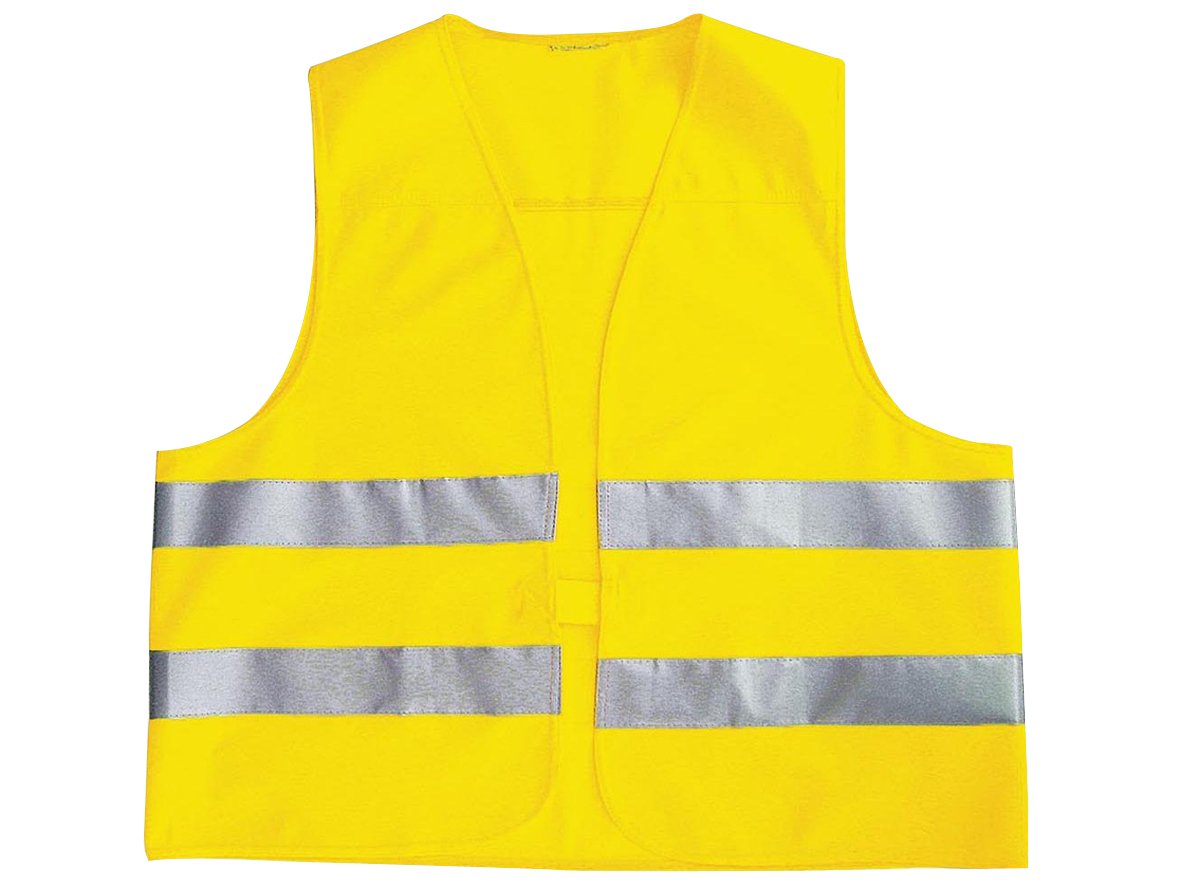 PA APA 31071 Visibility Jacket EN 471 Neon Yellow in Fabric Bag