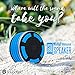 SoundBot IPX7 Waterproof 5W Bluetooth Wireless Shower Speaker with 8Hrs Playback, Built-In FM Radio Tuner, LED, Premium HD Sound, Water Weather Resistant Portable Speakerphone, SB531 (BLUE)