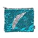 Style.Lab Fashion Angels Turquoise S. Lab Magic Sequin Pouch-Turq/Silver, Turquiose