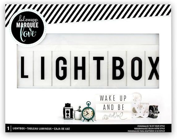 Heidi Swapp Lightbox Caja de luz: Amazon.es: Juguetes y juegos