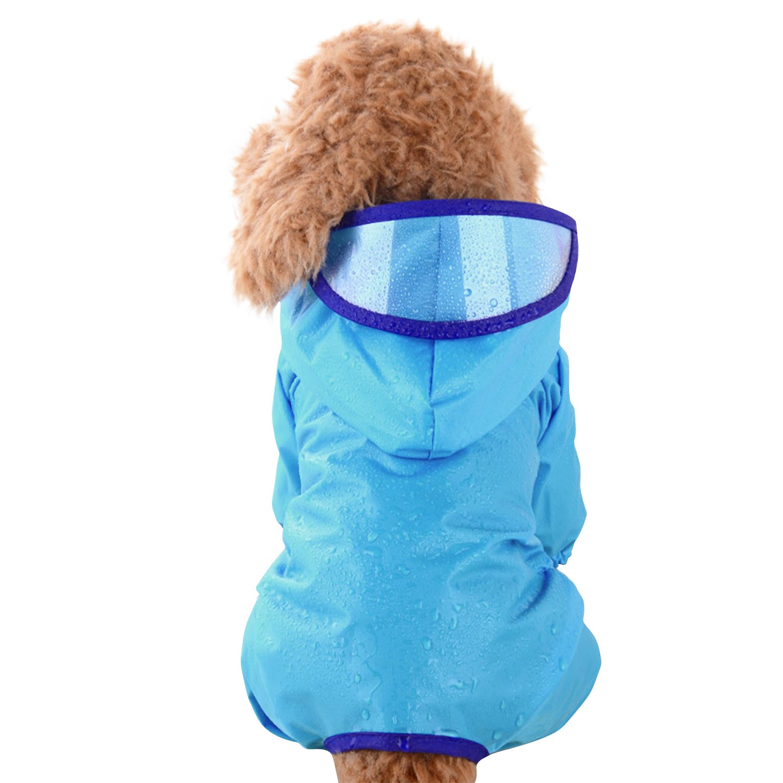 PETCUTE Dog Raincoat Waterproof Rainwear for Small Medium Large Dogs