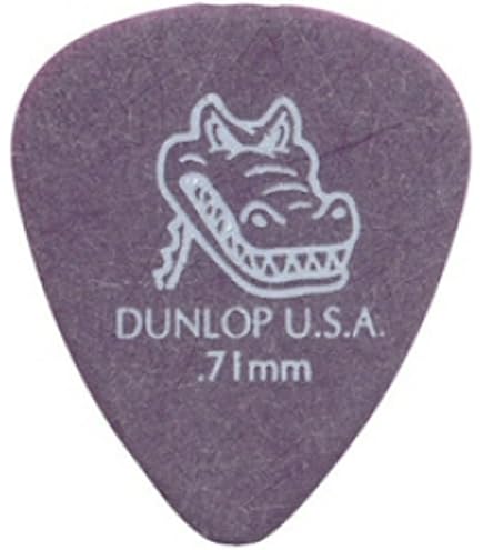 Púas Para Guitarra Dunlop Delrin - Pack De 500 Unidades, 0.96 Mm, Color Rosa Oscuro, Tacto Suave Y Duradero
