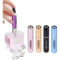Mini Refillable Perfume Portable Atomizer Bottle Refillable Perfume Spray, Refill Pump Case for Traveling and Outgoing…