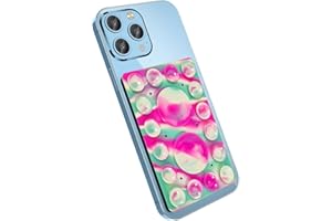 CMZZ Silicone Suction Phone Holder Mount,Silicon Adhesive Phone Accessory for iPhone and Android, Hands-Free Mirror Shower Phone Holder,TikTok Videos and Selfies (Multicolor, Single Sided)