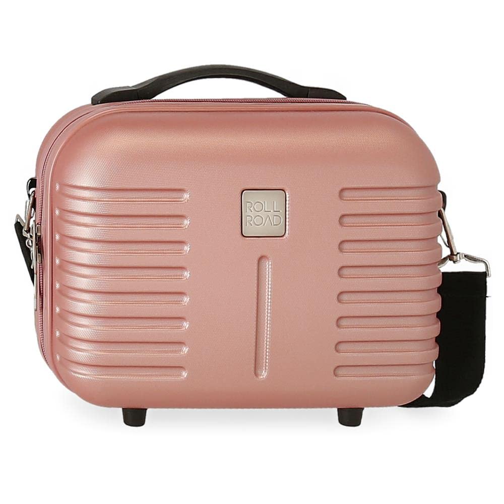 ROLL ROAD, Nude, Adaptable Toiletry Bag with Shoulder Bag
