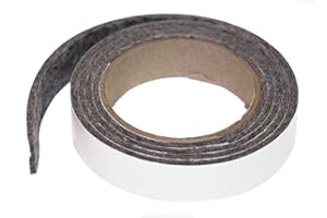 GRAINGER APPROVED Wool Felt Strip, F7, 1/4 in T, 1/4 x 120 in, Gray