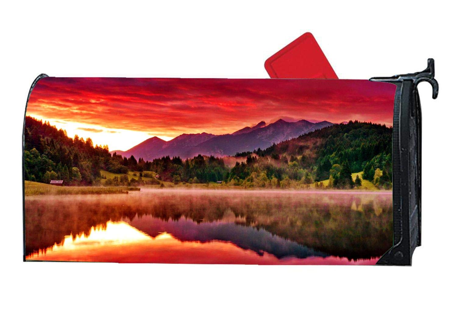 Amazon Com Custom Cabin Mailbox Cover Magnetic Outdoor