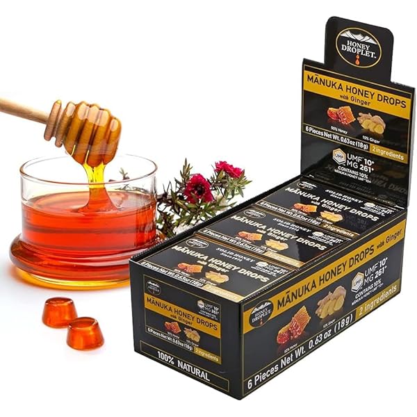 HONEY DROPLET MANUKA UMF®10+ 23g (6個12箱) Amazon | ハニードロップレット UMFマヌカハニー10+ (23g / 6粒