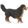 Collecta Bernese Mountain Dog Animal Toy, 4.1"L x 2.6"H