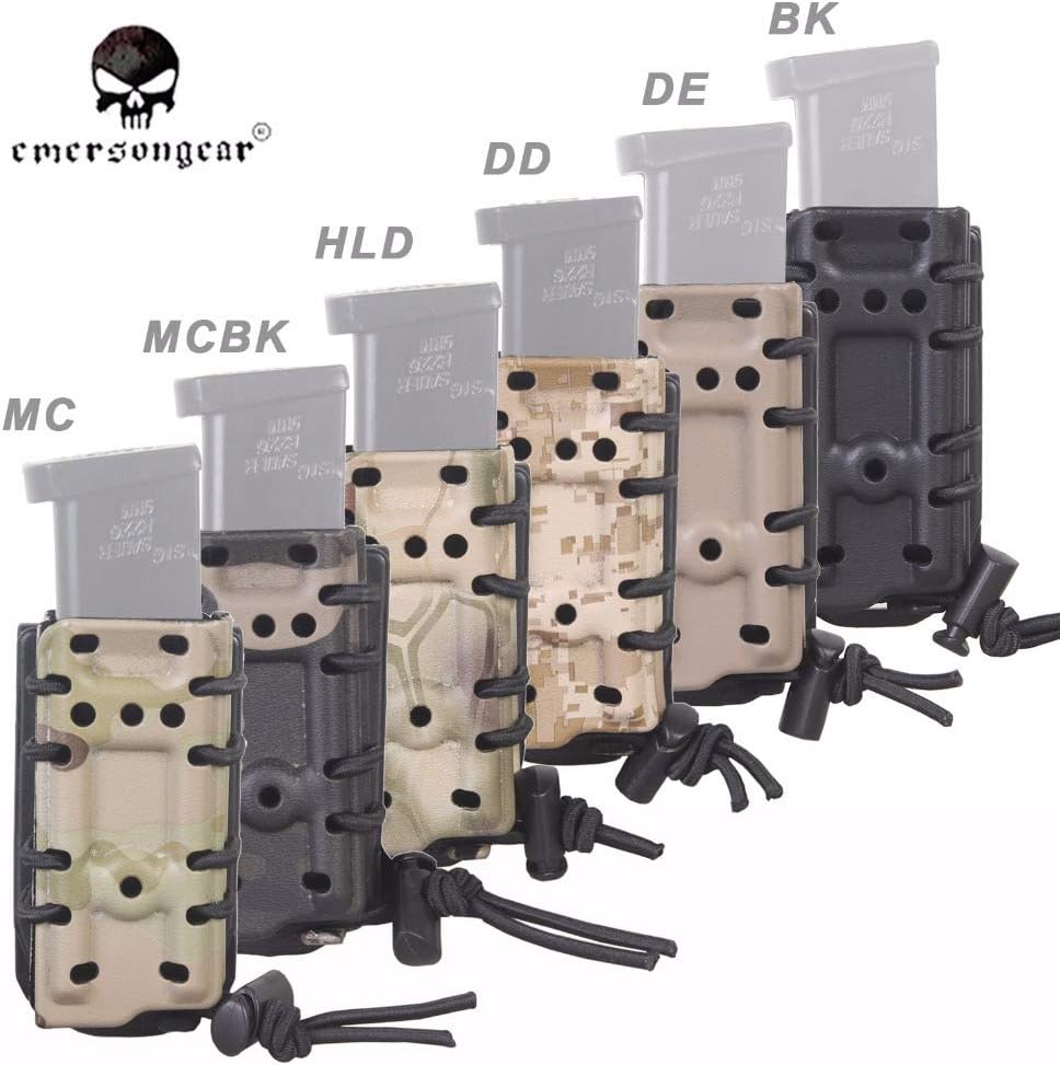 Best Quality - Pouches - Emerson G-Code Style 9mm Tactical Magazine Pouch Holster Fast mag Pistol Military Fast Mag Holster Quick Module EM6406 - by DINAX - 1 PCs