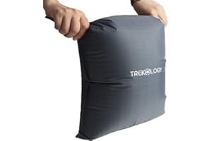 TREKOLOGY 30L Pump Sack Roll Top Compression Pump Bag - Fit for UL Sleeping Mats - Quick & Easy Pumping Sack for Camping Mats, Inflatable Pad, & Sleep Mattress