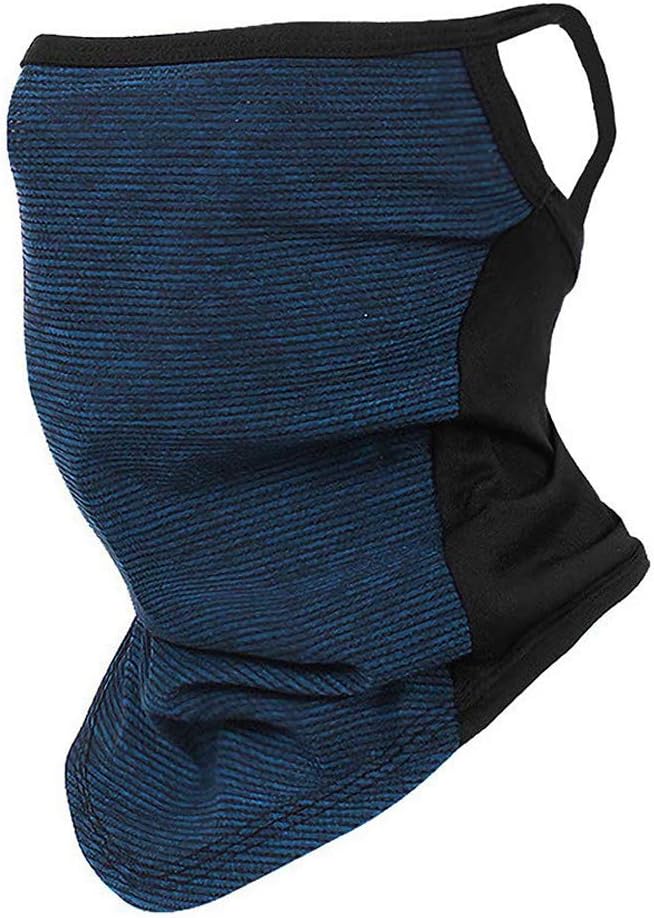 Face Mask Ice Silk UV Protection Neck Gaiter Scarf Headwear Balaclava Bandana for Dust, Outdoors, Sports