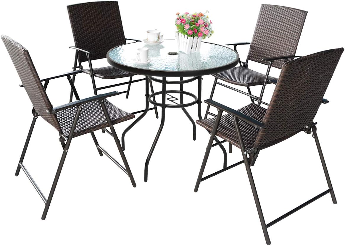 patio table with 4 chairs