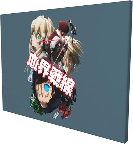 Amazon 血界戦線 3 装飾画 ウォールアート ソファの背景絵画 帆布の絵 現代ポスター 壁アート 絵画 アートパネル Hd印刷 明るい画質 湿気を防ぐ 無毒で無味 無垢材フレーム インストールが簡単 強い弾力性 人気のギフト ウォールステッカー オンライン通販
