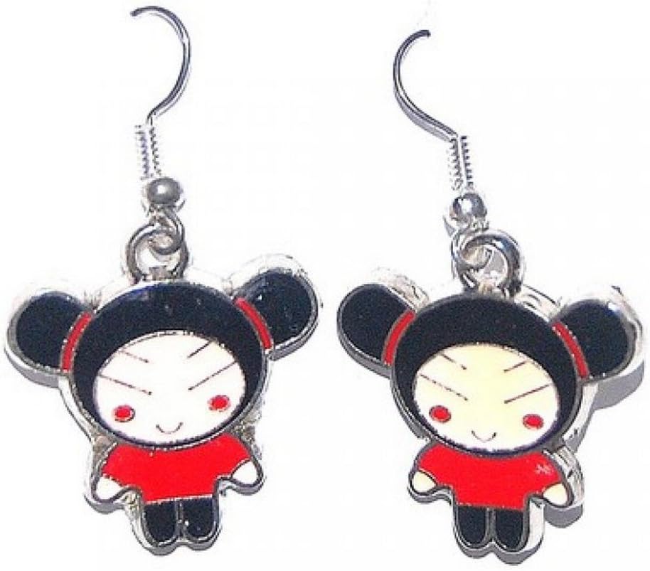 Pucca red earrings