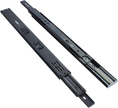 Vadania 20 Inch Ball Bearing Drawer Slides Soft Close 3 Folds