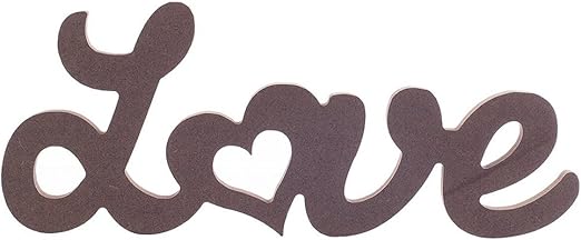 rosenice Love Madera Letra Letra Madera letras boda fijo ...