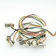 10pcs 2-phase 4-wire Micro 8mm stepper Motor Mini stepping Motor with Copper Gear